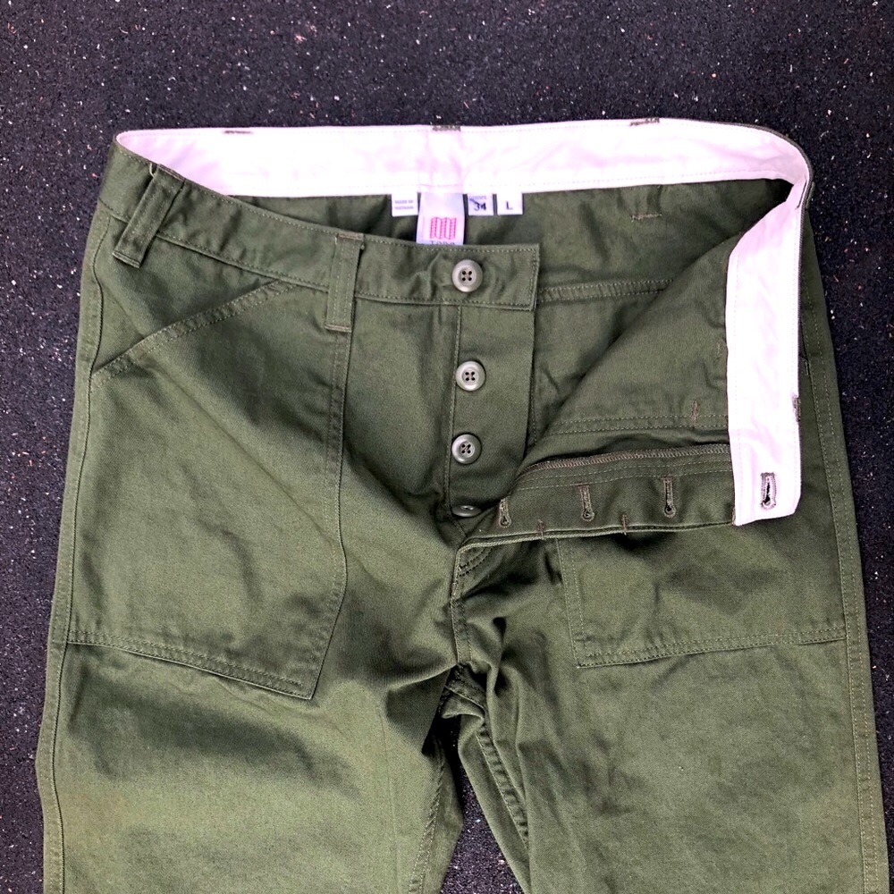 Topo Designs: 100% Cotton Duck Canvas Pants